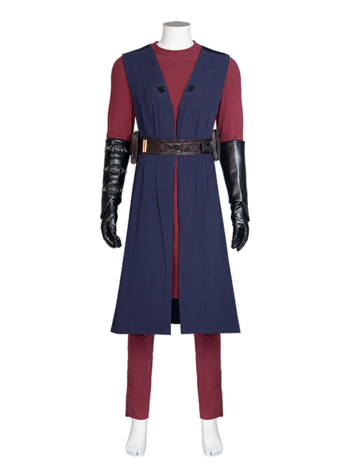Animation Star Wars The Clone Wars Anakin Skywalker Halloween Cosplay Accessories Black Wrist Guards And Gloves
