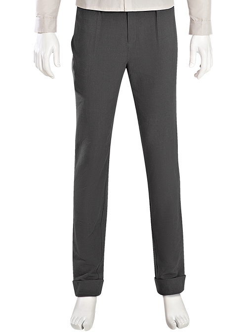 Fantastic Beasts The Secrets Of Dumbledore Newt Scamander Halloween Cosplay Costume Gray Trousers