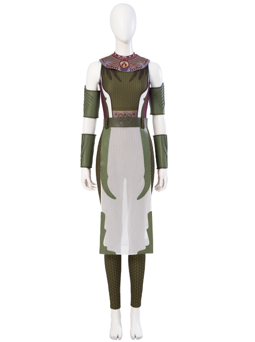 Moon Knight Scarlet Scarab Layla El-Faouly Battle Suit Halloween Cosplay Costume Set