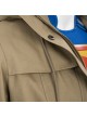 Movie Superman Legacy Supergirl Halloween Cosplay Costume Coat