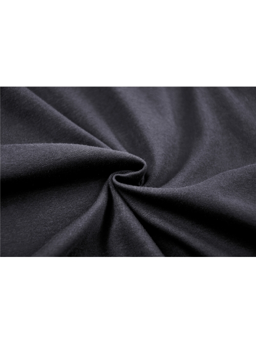 Black Suture Asymmetrical Tight Sling Punk Dress