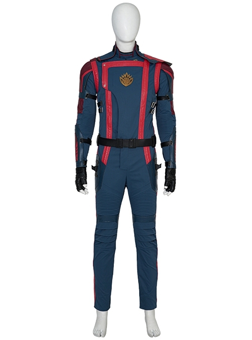 Movie Guardians Of The Galaxy Vol.3 Star-Lord Peter Quill Halloween Cosplay Costume Set Without Boots