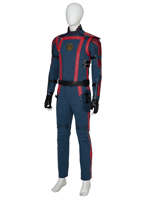 Movie Guardians Of The Galaxy Vol.3 Star-Lord Peter Quill Halloween Cosplay Costume Set Without Boots