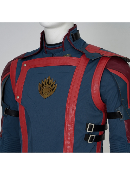 Movie Guardians Of The Galaxy Vol.3 Star-Lord Peter Quill Halloween Cosplay Costume Set Without Boots