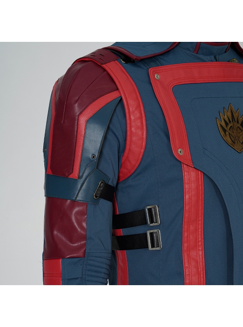 Movie Guardians Of The Galaxy Vol.3 Star-Lord Peter Quill Halloween Cosplay Costume Set Without Boots