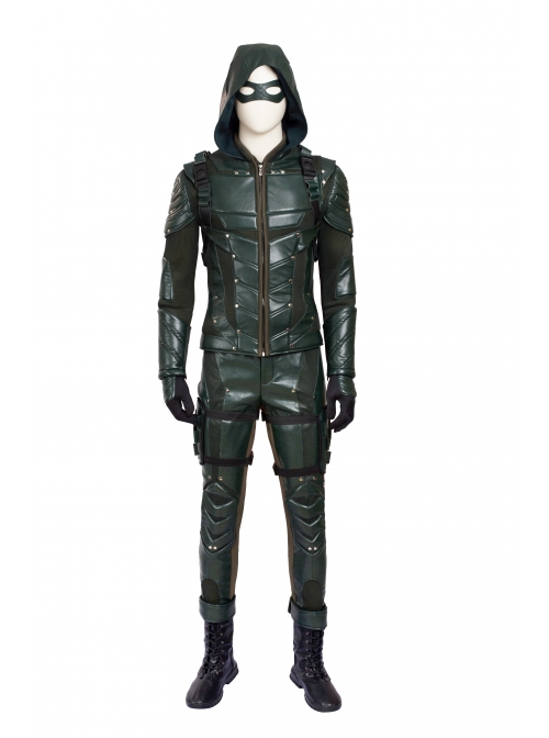 Arrow Season 5 Oliver Queen Halloween Cosplay Accessories Black Gloves