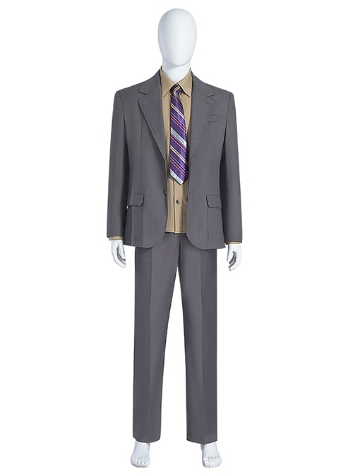 Movie Joker 2 Folie A Deux Joaquin Phoenix Version Joker Halloween Cosplay Costume Set Without Shoes