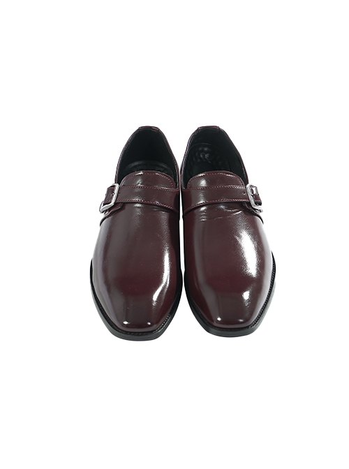 Movie Joker 2 Folie A Deux Joaquin Phoenix Version Joker Halloween Cosplay Accessories Red-Brown Leather Shoes