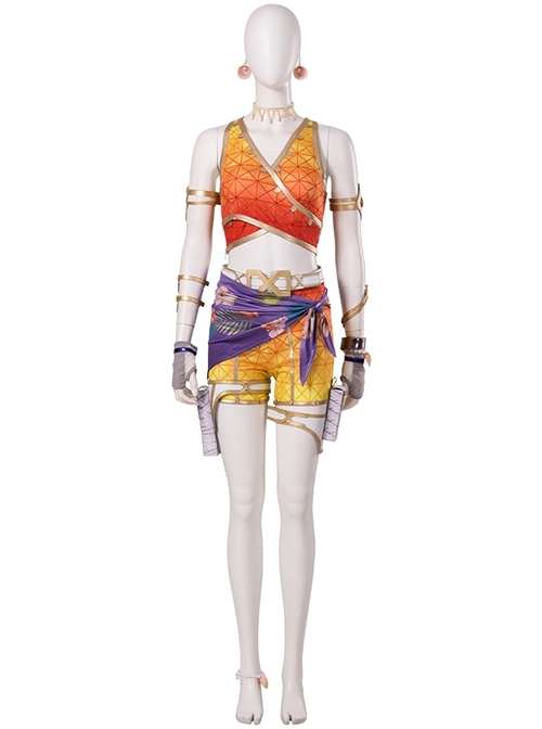 Apex Legends Loba Andrade Swimsuit Halloween Cosplay Costume Set Without Shoes