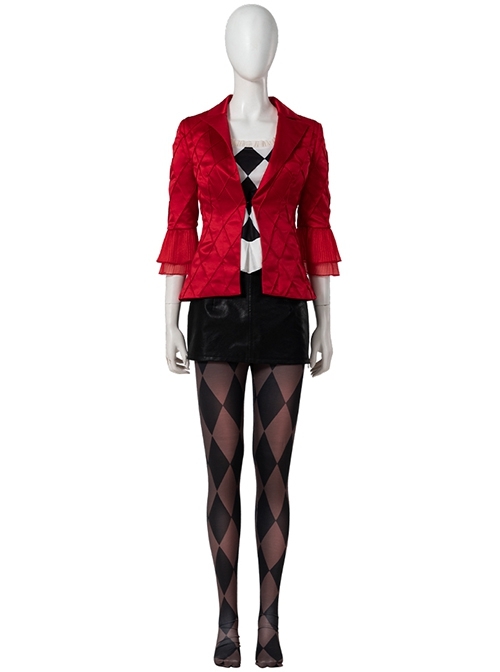 Joker Folie à Deux Harley Quinn Lady Gaga Version Halloween Cosplay Costume Set