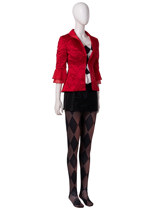 Joker Folie à Deux Harley Quinn Lady Gaga Version Halloween Cosplay Costume Set
