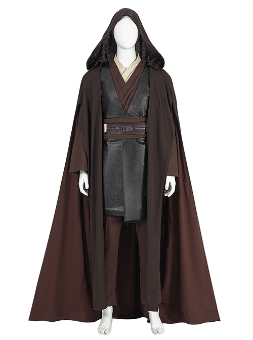 Star Wars Episode II Attack Of The Clones Anakin Skywalker Halloween Cosplay Costume Set Without Shoes