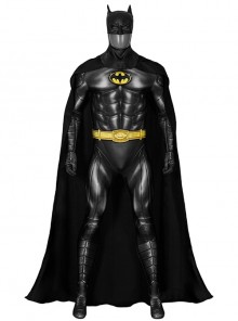 The Flash Movie Michael Keaton Batman Halloween Cosplay Costume Bodysuit Full Set