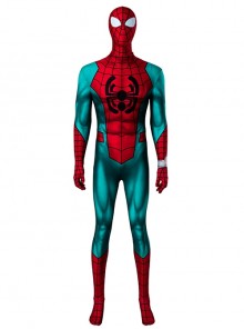 Spider Man Across The Spider Verse Animated Version Spider Man Halloween Cosplay Costume Bodysuit Full Set