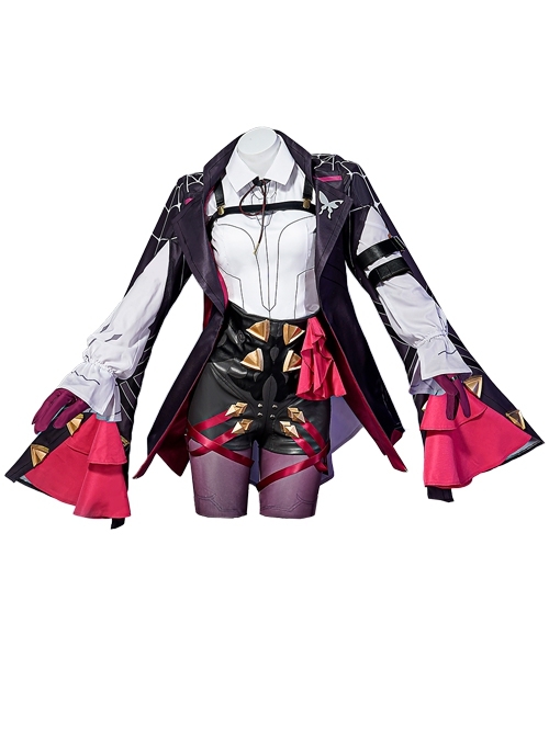 Honkai Star Rail Kafka Adventure Strategy Game Halloween Cosplay Costume Set