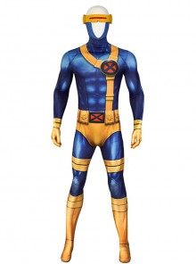 X-Men 97 Cyclops Scott Summers Animated Series Halloween Cosplay Costume Set