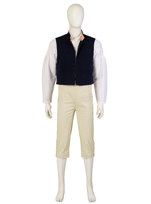 The Little Mermaid Prince Eric Halloween Cosplay Costume Set Without Shoes