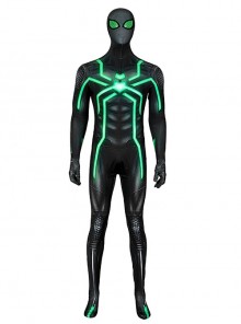 Contest Of Champions Spider Man Stealth Suit Bodysuit Halloween Cosplay Costume Set