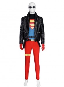 Superboy Conner Kent Halloween Cosplay Costume Set Without Shoes