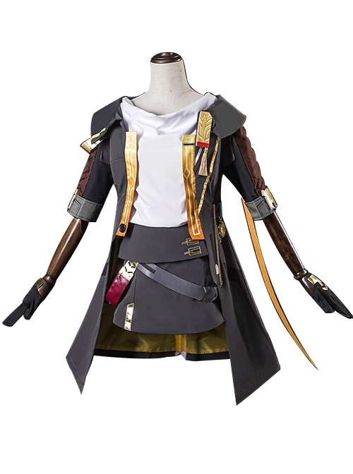 Honkai Star Rail March 7th Adventure Strategy Game Halloween Cosplay Costume Set