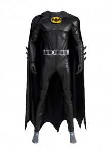 The Flash Michael Keaton Batman Halloween Cosplay Costume Set Without Shoes Without Headgear