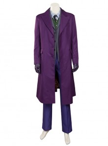 Batman The Dark Knight The Joker Halloween Cosplay Costume Regular Version Full Set