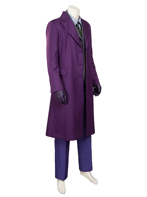 Batman The Dark Knight The Joker Halloween Cosplay Costume Regular Version Full Set