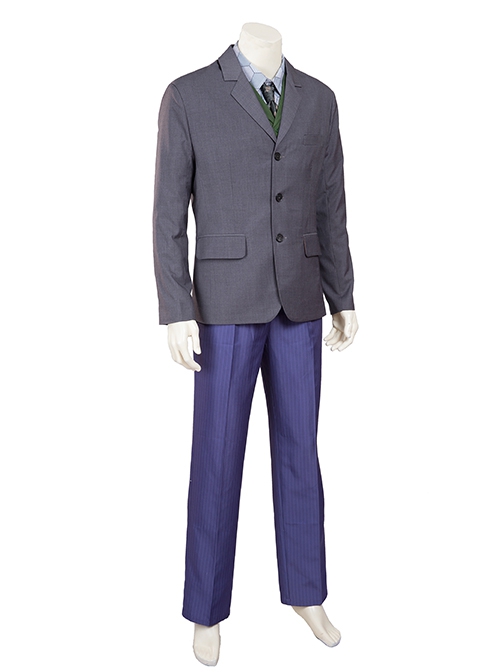 Batman The Dark Knight The Joker Halloween Cosplay Costume Regular Version Full Set