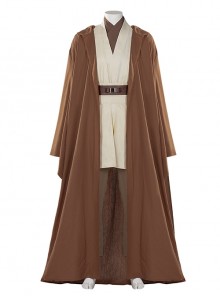 Movie Star Wars Obi-Wan Kenobi Halloween Cosplay Parity Version Costume Set Without Boots