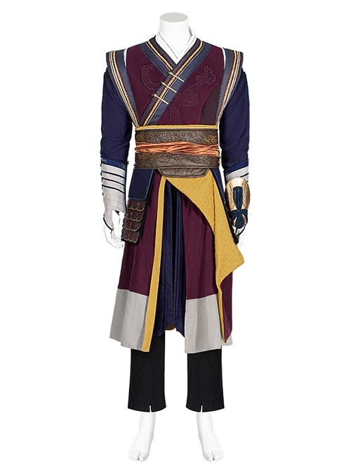 Movie Doctor Strange Wong Halloween Cosplay Costume Set Without Shoes
