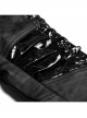Steam Punk Female Black PU Leather Binding Skinny Pants