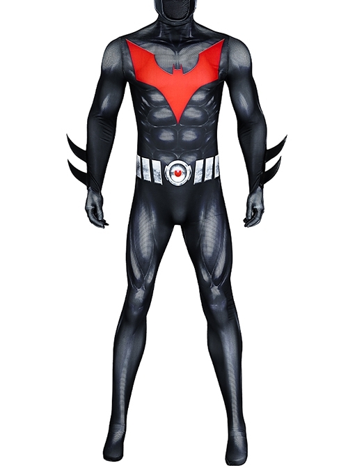 Batman Beyond Comics Halloween Cosplay Costume Bodysuit Full Set Without EVA Helmet