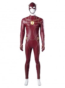 Movie The Flash 2023 Barry Allen Halloween Cosplay Costume Bodysuit Set Without Boots
