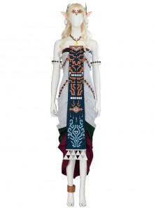 The Legend Of Zelda Tears Of The Kingdom Queen Sonia Halloween Cosplay Costume Set Without Wig Without Elf Ears