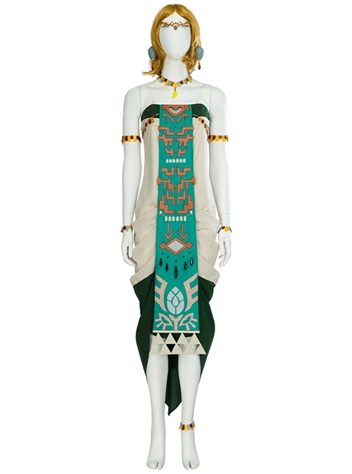 The Legend Of Zelda Tears Of The Kingdom Zelda Halloween Cosplay Costume Set Without Shoes  Without Wig Without Elf Ears