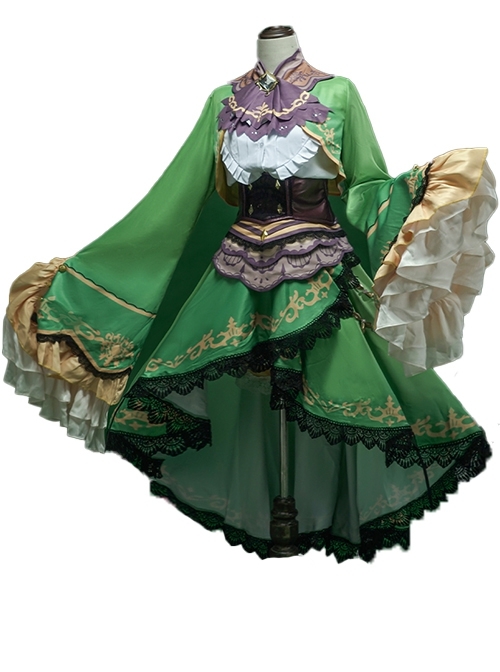 Uma Musume Pretty Derby Season 3 Tv Animation Satono Diamond Halloween Cosplay Costume Full Set
