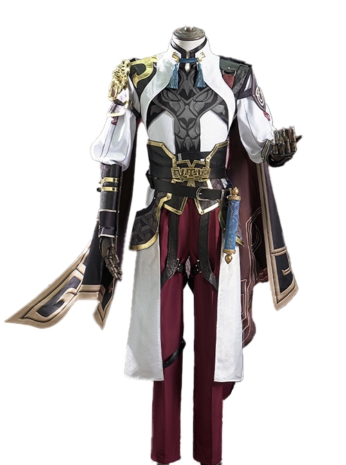 Honkai Star Rail Adventure Strategy Game Jing Yuan Halloween Cosplay Costume Full Set