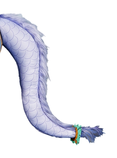 Honkai Star Rail Adventure Strategy Game Bailu Halloween Cosplay Costume Accessory Tail