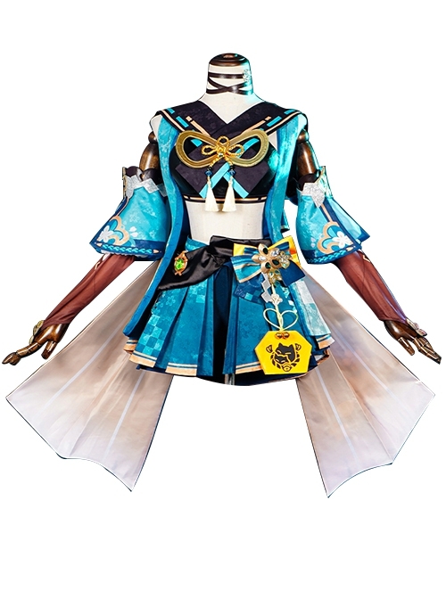 Genshin Impact Adventure Game Kirara Halloween Cosplay Costume Set Without Tail Without Socks