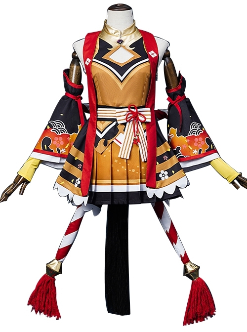 Uma Musume Pretty Derby Season 3 TV Animation Kitasan Black Halloween Cosplay Costume Full Set
