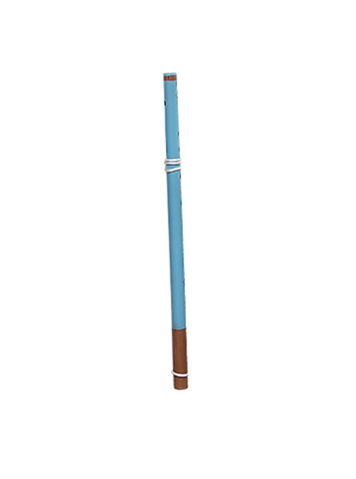Honkai Star Rail Adventure Strategy Game Yanqing Halloween Cosplay Costume Accessory Blue Brown Flute
