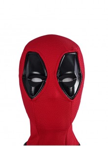 Deadpool 2 Deadpool Knitted Version Halloween Cosplay Bodysuit Costume Accessory Red Mask