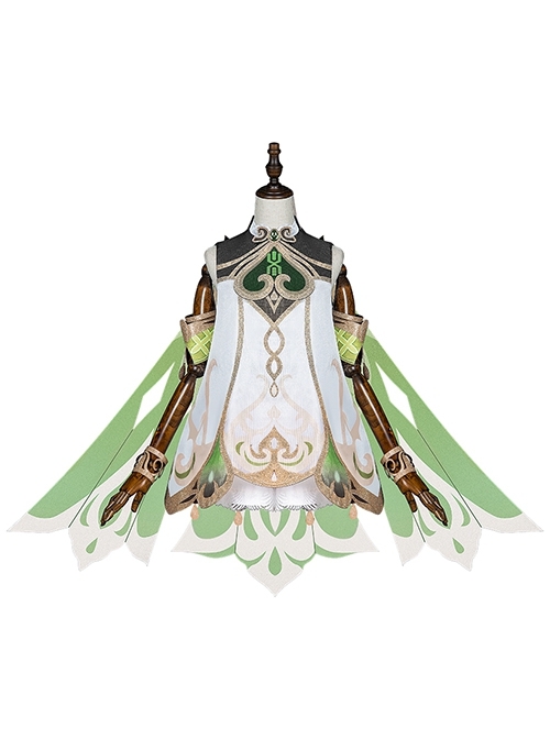 Game Genshin Impact Nahida Lesser Lord Kusanali Halloween Cosplay Child Costume Full Set