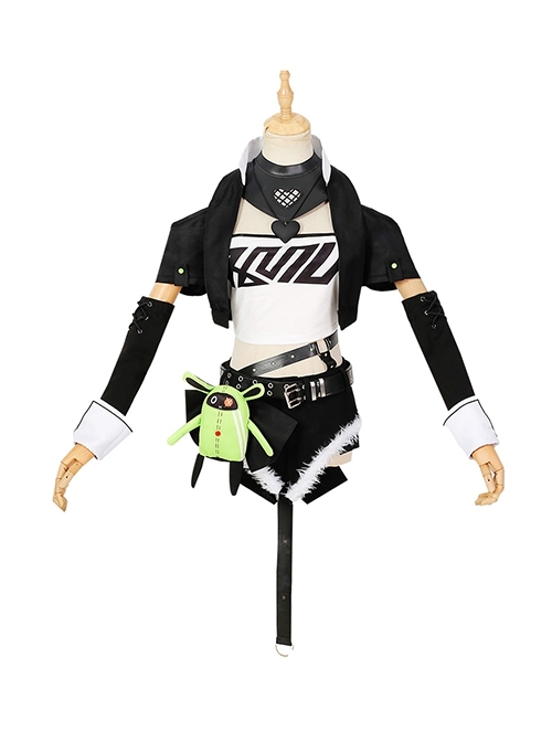 Game Zenless Zone Zero Nicole Demara Halloween Cosplay Costume Full Set