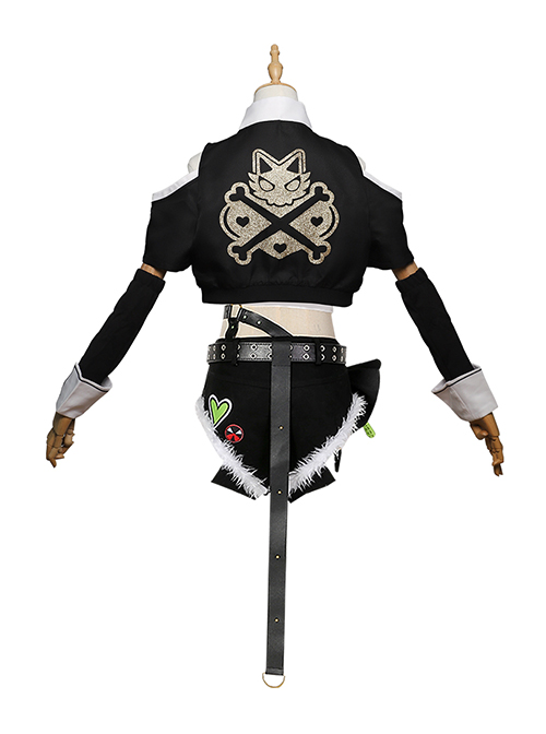 Game Zenless Zone Zero Nicole Demara Halloween Cosplay Costume Full Set