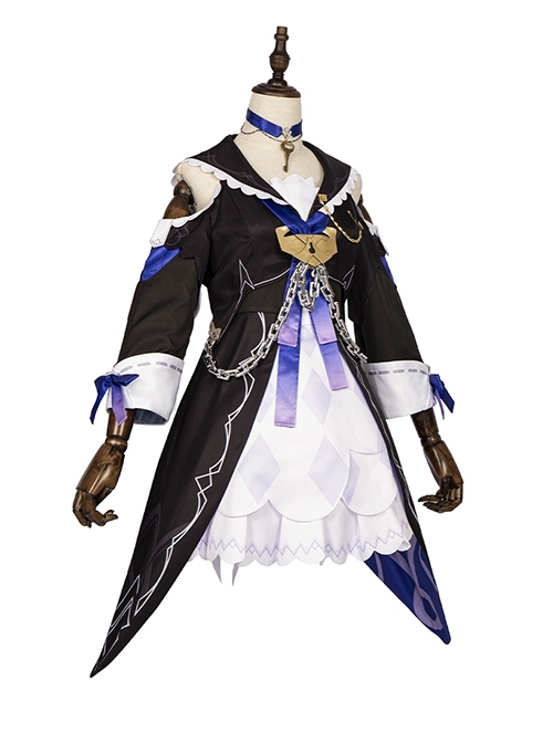 Game Honkai Star Rail Herta Halloween Cosplay Costume Full Set