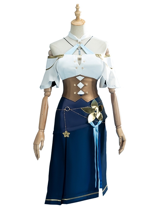 Atelier Ryza Ever Darkness The Secret Hideout Klaudia Valentz Halloween Cosplay Costume Set
