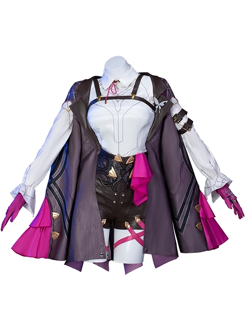 Game Honkai Star Rail Kafka Halloween Cosplay Costume Full Set