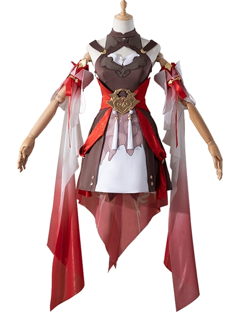 Game Honkai Star Rail Tingyun Halloween Cosplay Costume Set Without Tail Without Ears