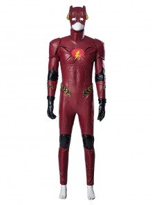 Movie The Flash Parallel Universe Version Barry Allen Halloween Cosplay Costume Set Without Boots